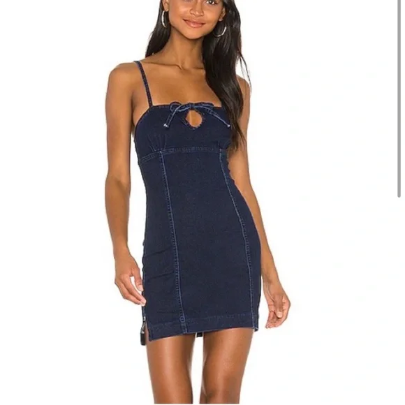 superdown | Dresses | Superdown Mini Denim Dress | Poshmark